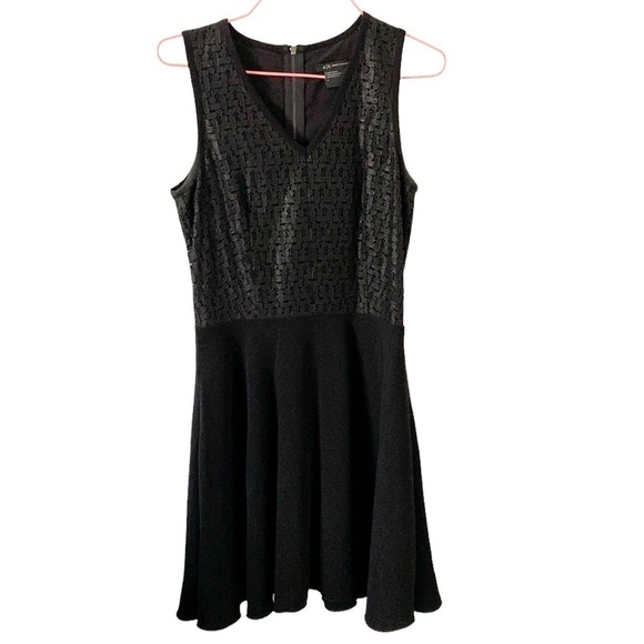 Armani Exchange V Neck Midi Dress - Picture 1 of 13